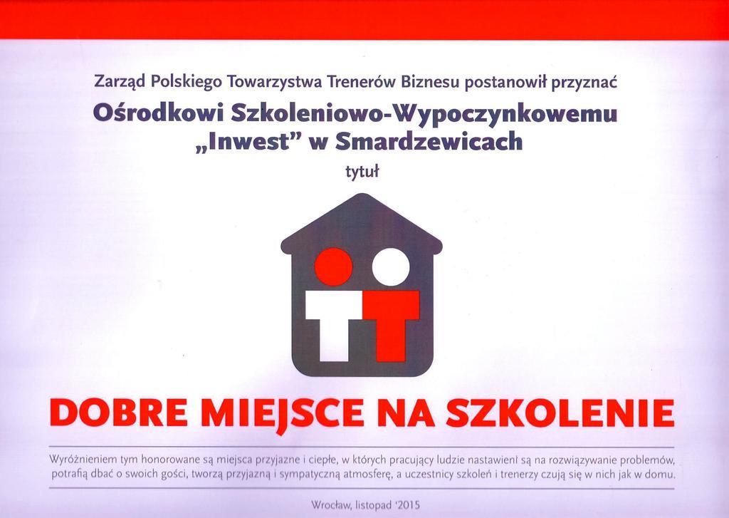 فندق Inwest Osrodek Szkoleniowo-Wypoczynkowy سمارديسيفيتشي المظهر الخارجي الصورة